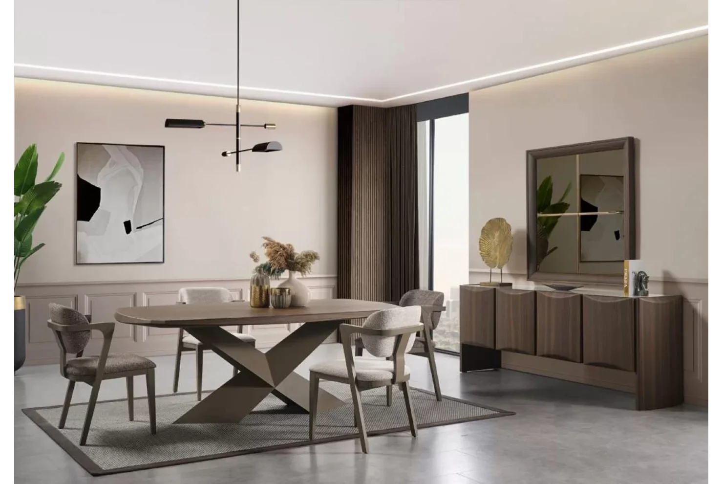 Moncada Yemek Odası Takımı