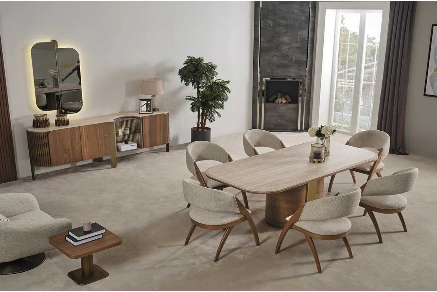 Adora Yemek Odası Takımı