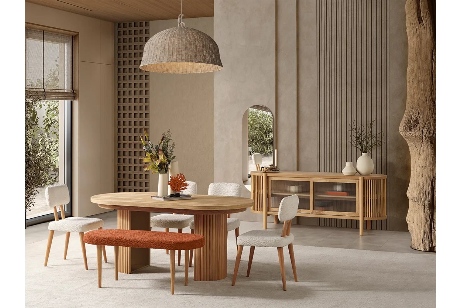 Bahar Yemek Odası Takımı