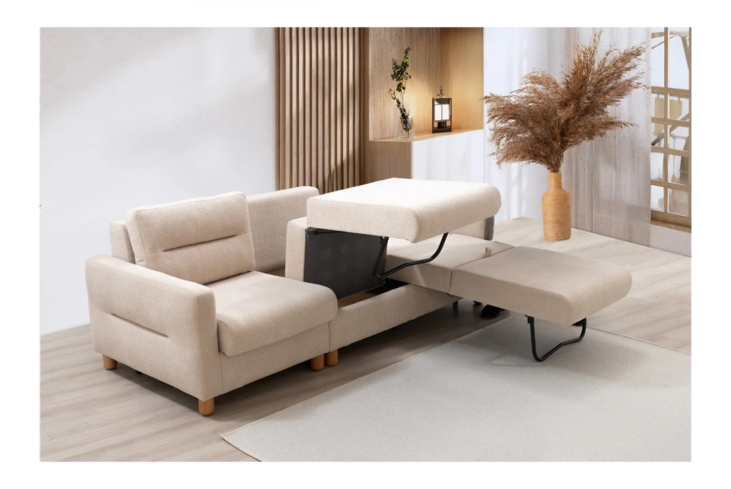 Shire Üçlü Koltuk 3 Açılır