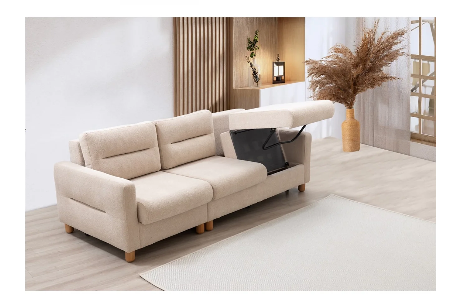 Shire Üçlü Koltuk 3 Açılır