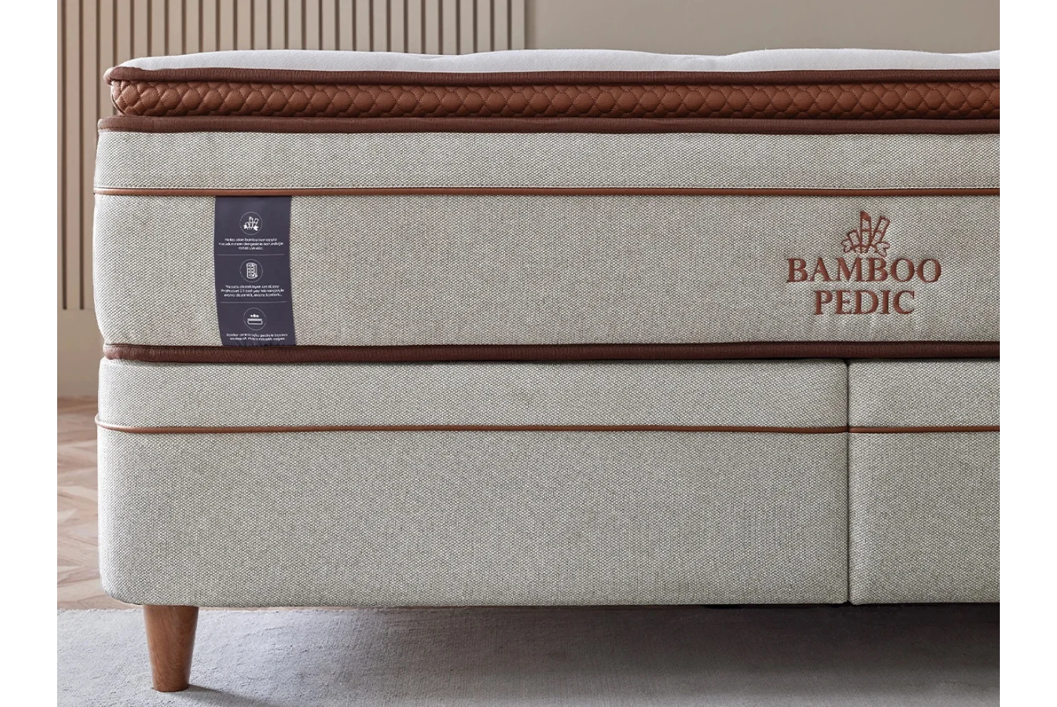 Bamboo Pedic Pocket Yaylı Yatak 90x190
