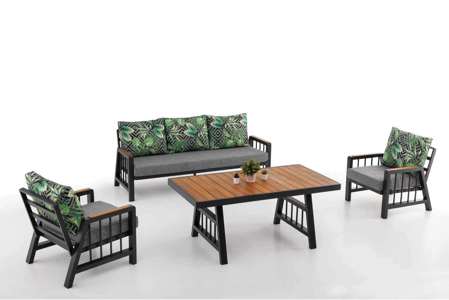 Babil Alüminyum Oturma Grubu