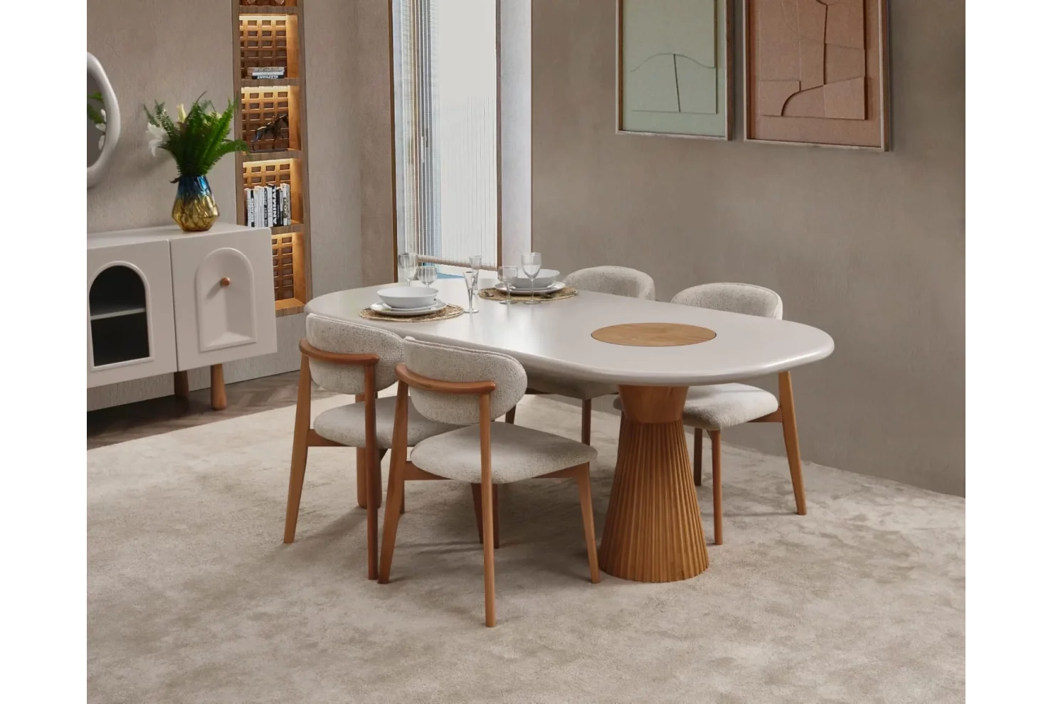 Bohem Düğün Paketi 3lü Set