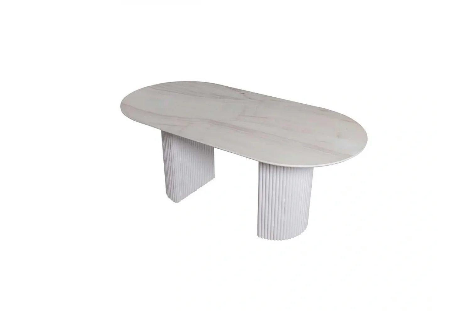 Bohem Mermer Baskılı Masa