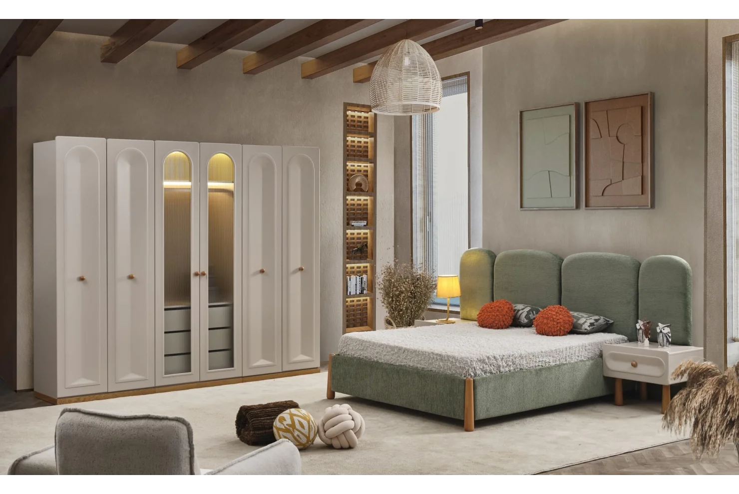 Bohem Yatak Odası Takımı