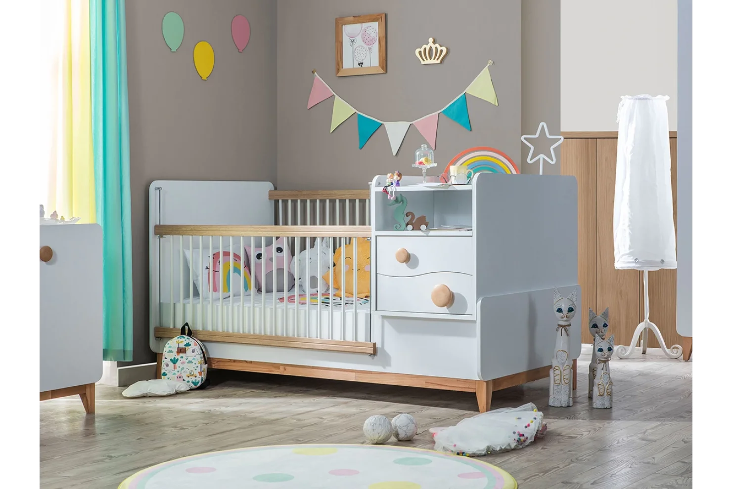 Bonita Büyüyen Bebe Karyolası 80 x 180