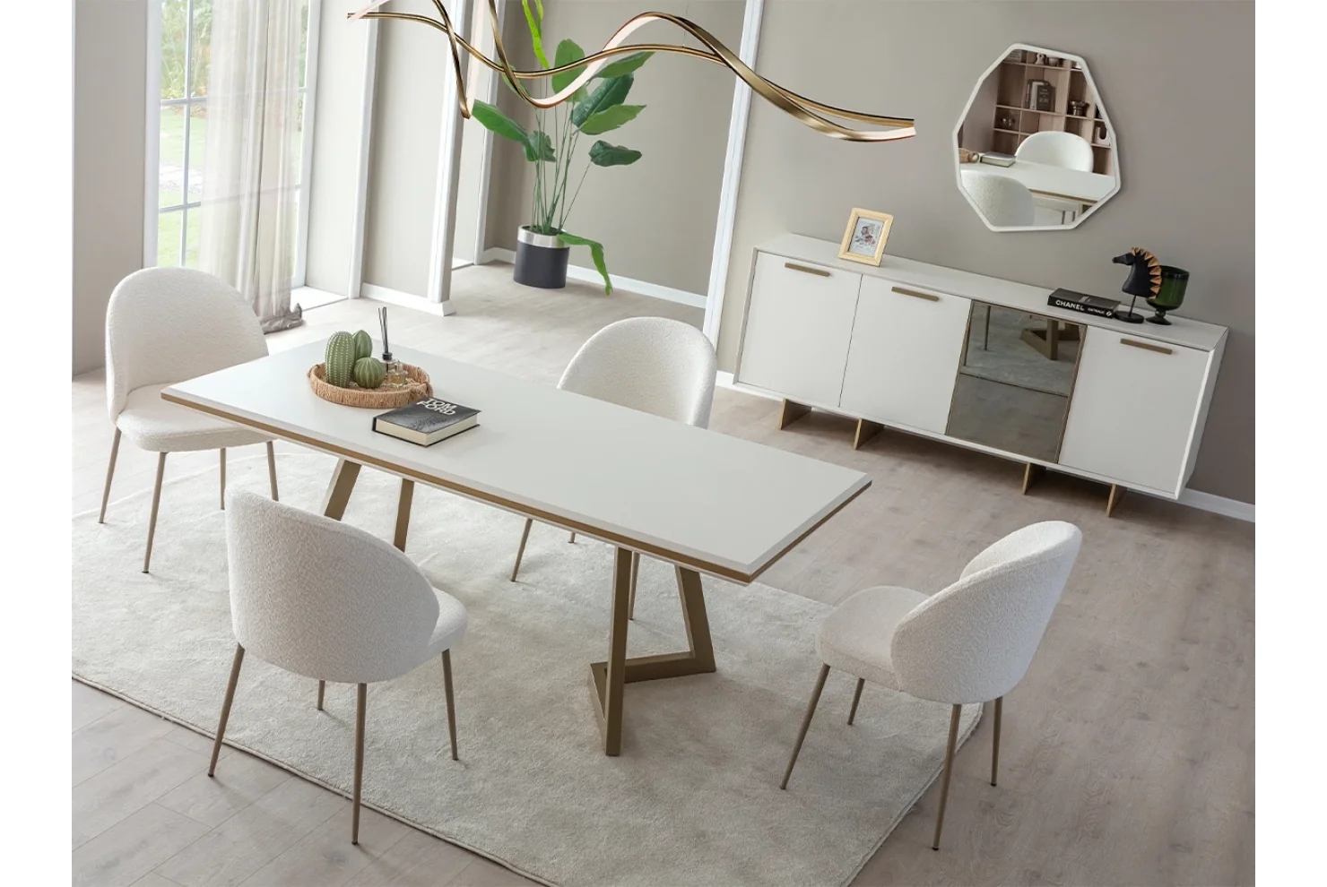 Cleo Yemek Odası Takımı