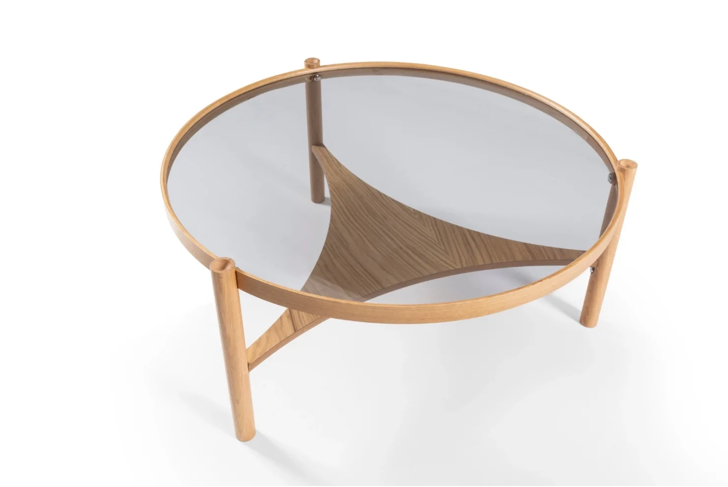 Clover Orta ve Yan Sehpa 2li Set