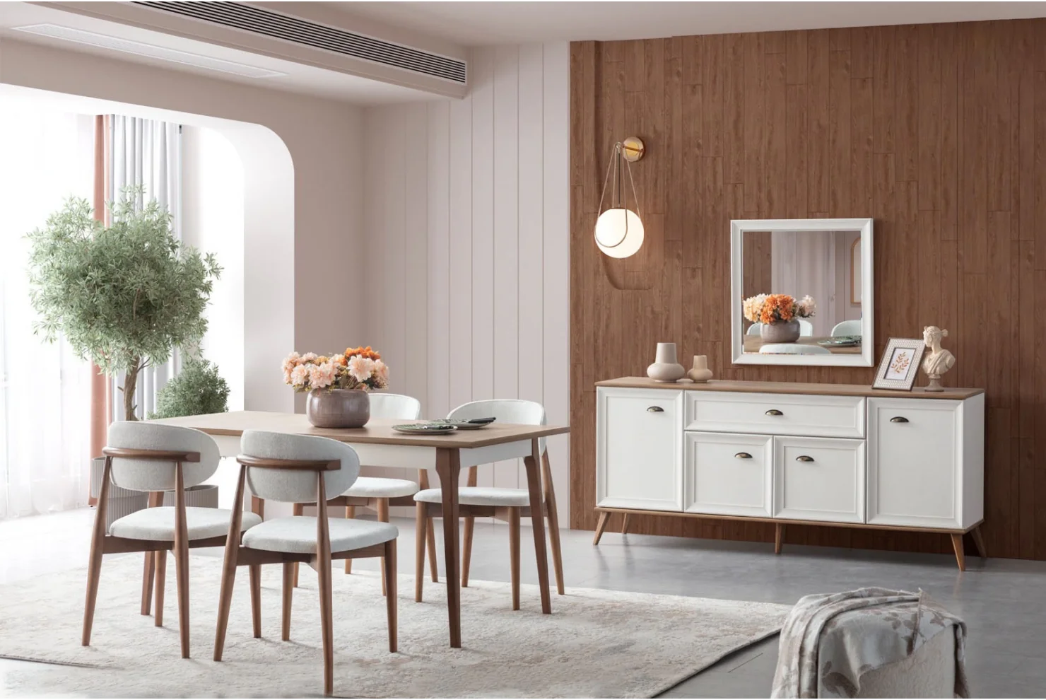 Delhi Yemek Odası Takımı