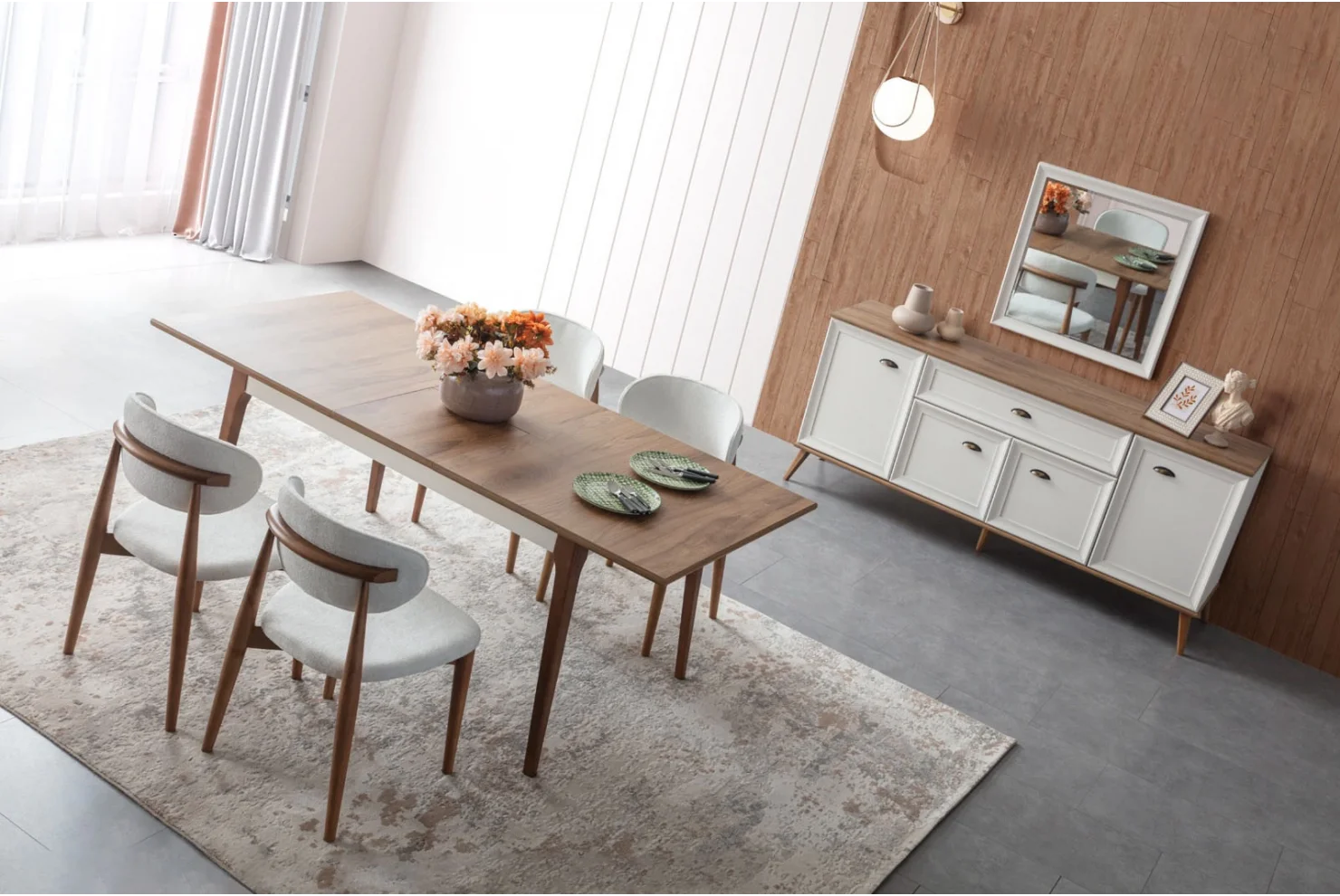 Delhi Yemek Odası Takımı