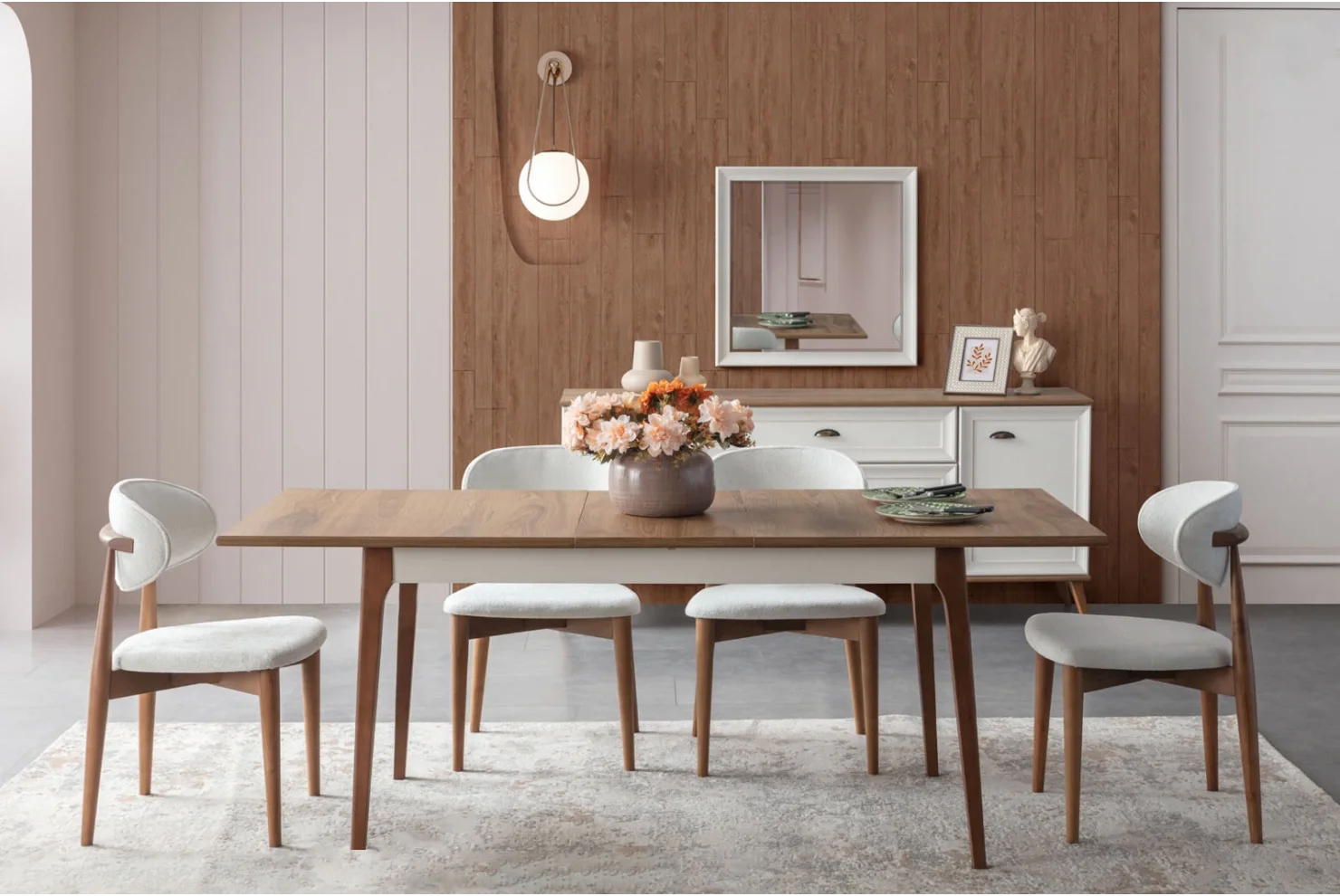 Delhi Yemek Odası Takımı