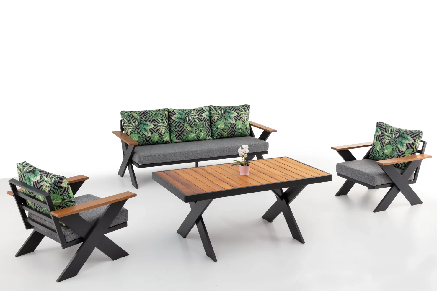 Dubai(X)Alüminyum Oturma Grubu