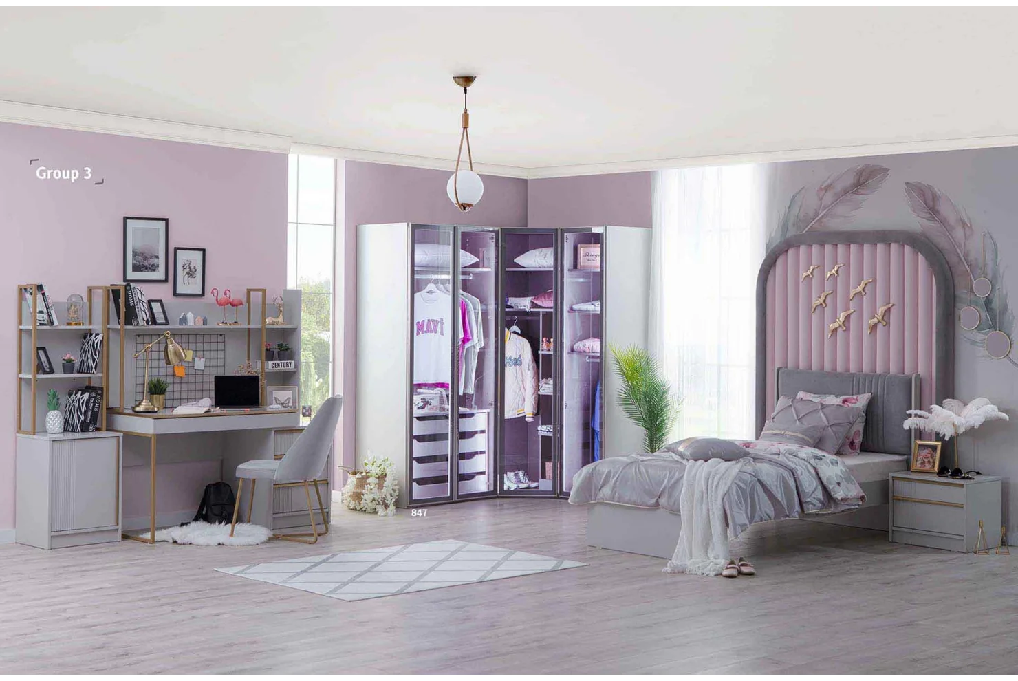 Elegant Genç Odası Takımı