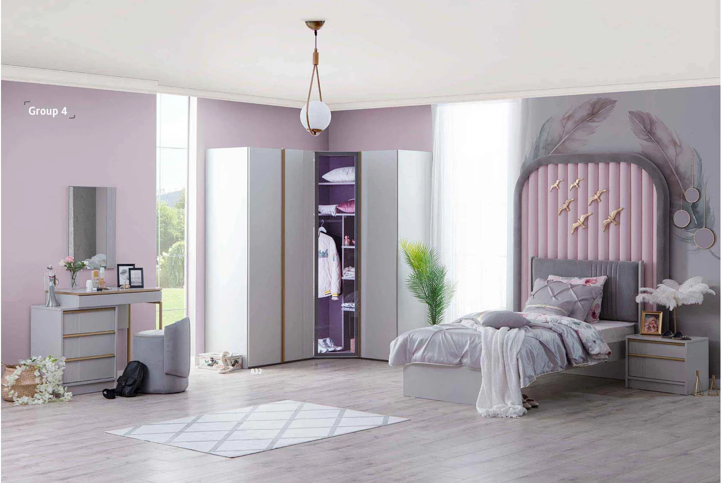 Elegant Genç Odası Takımı