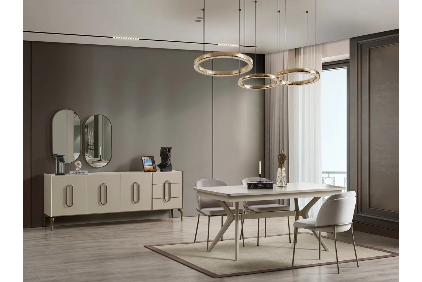 Flare Yemek Odası Takımı