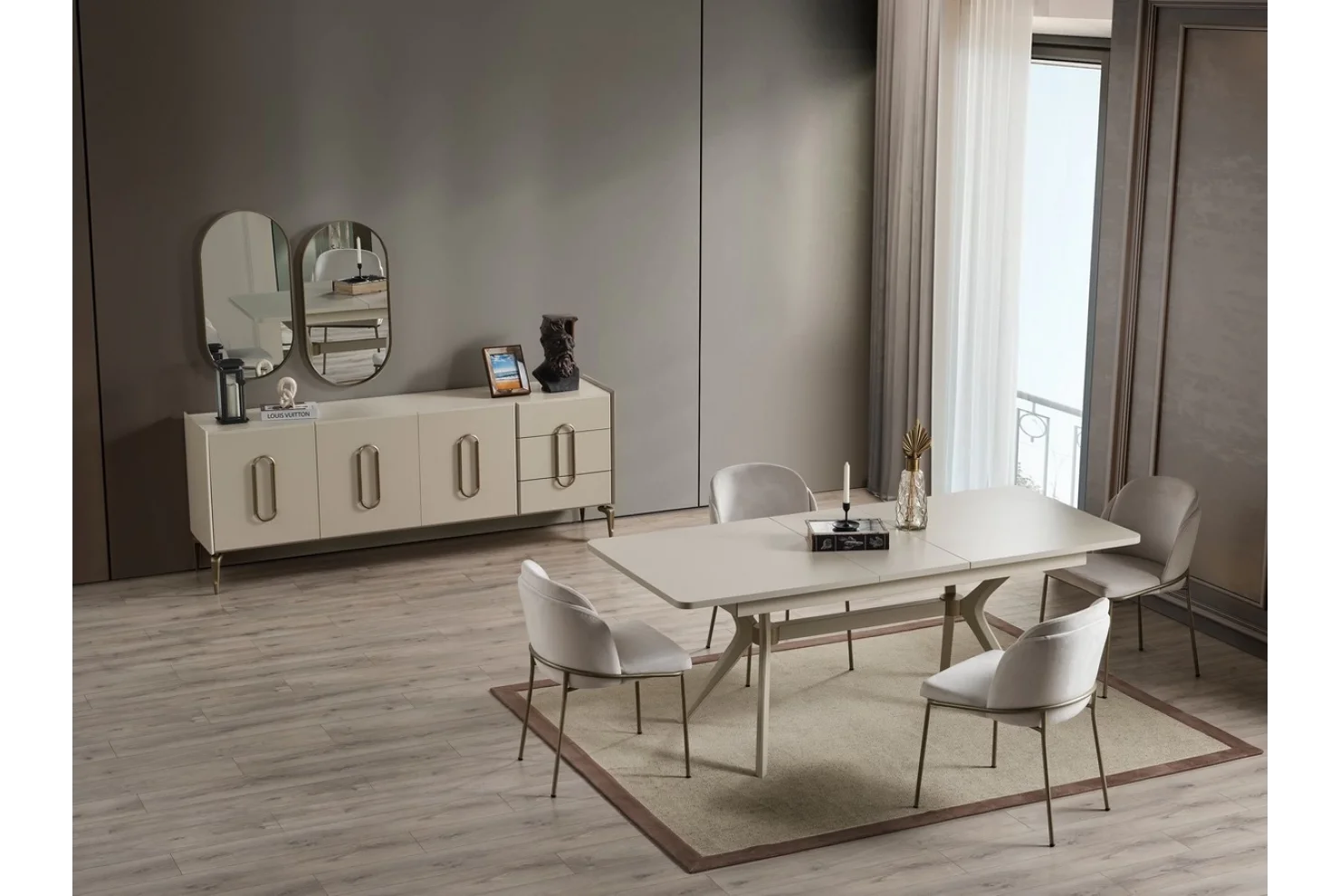 Flare Yemek Odası Takımı