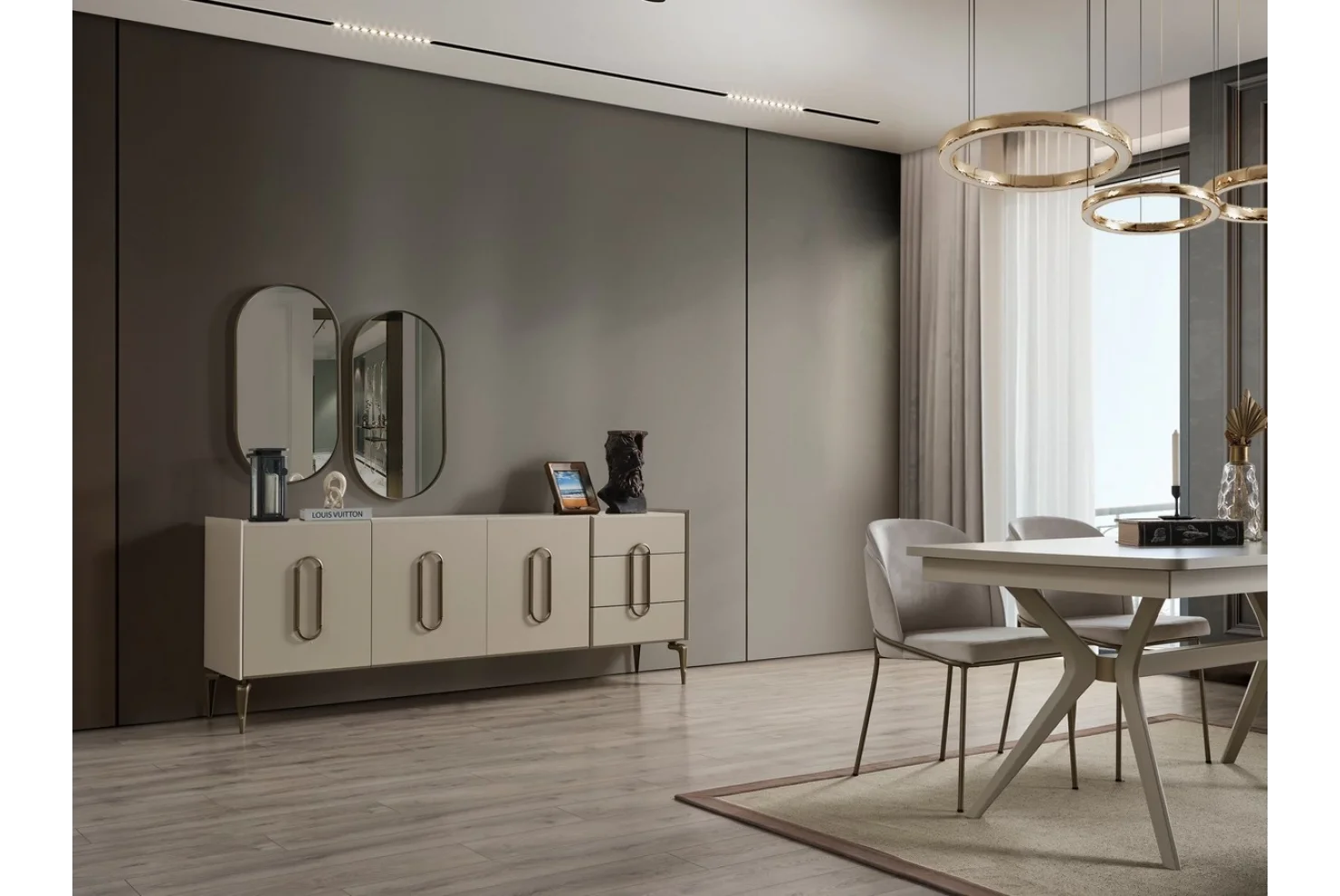 Flare Yemek Odası Takımı