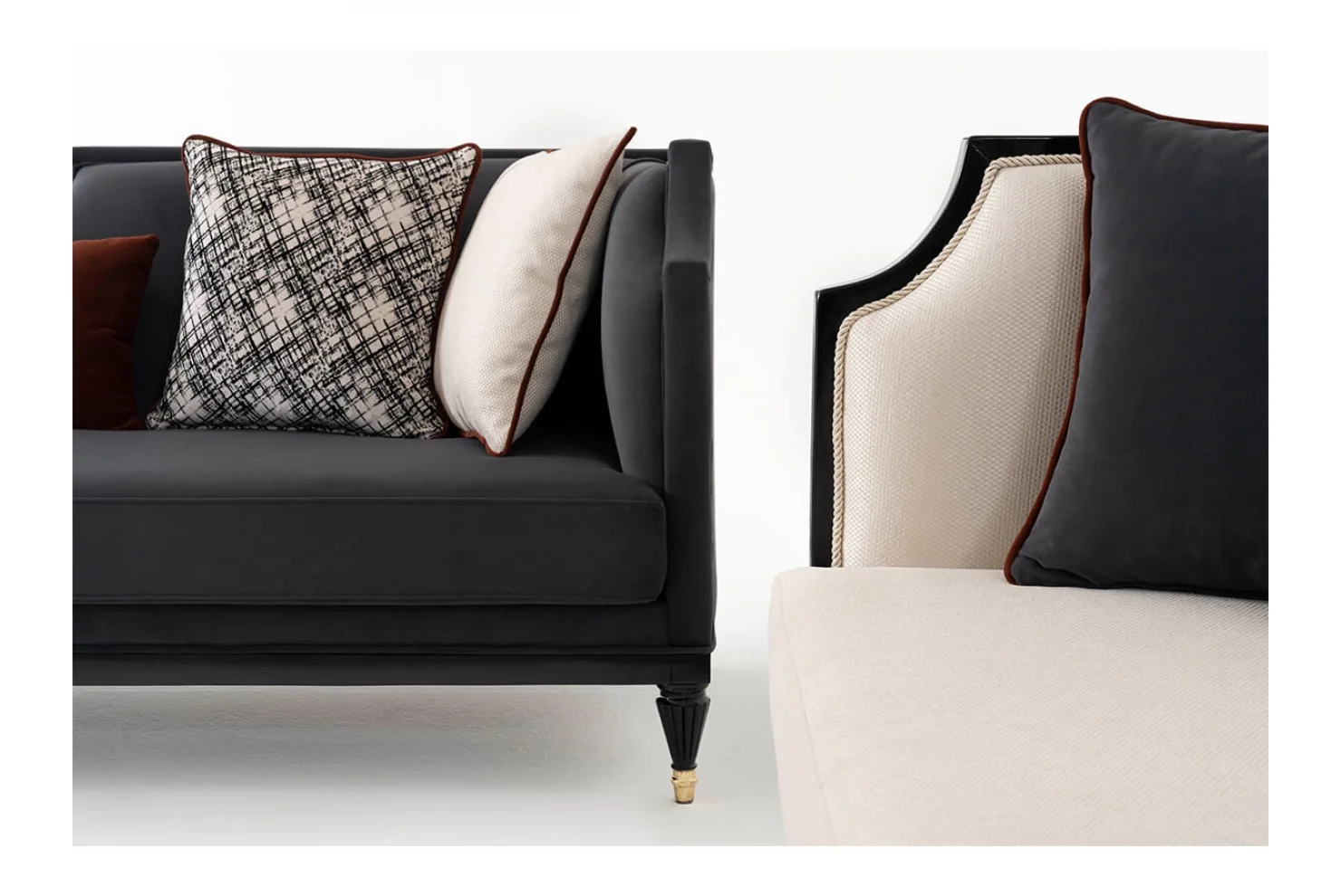 Harmonia Koltuk Takımı | 3lü Koltuk 2 Adet - Berjer 1 Adet