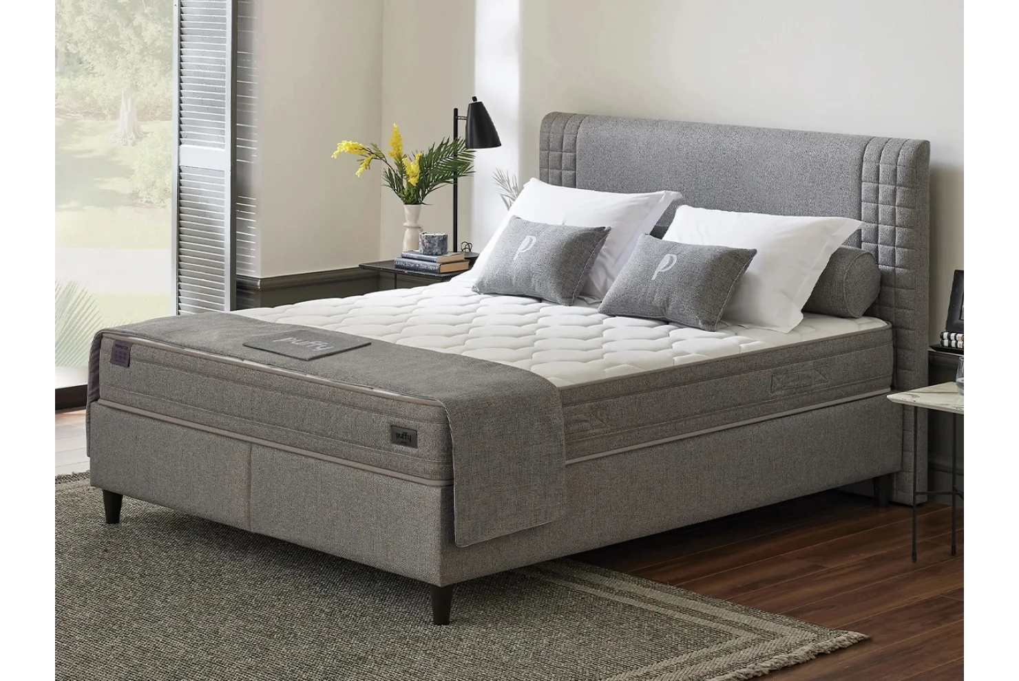 Hydro Cotton Baza ve Başlık 90x190