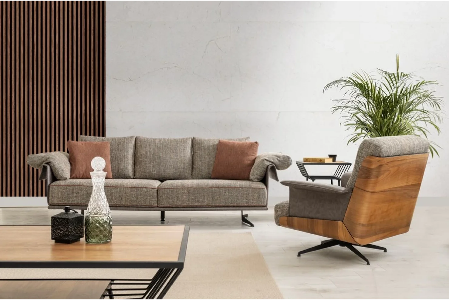 Keystone Berjer (92 cm x 92 cm x 82 cm)