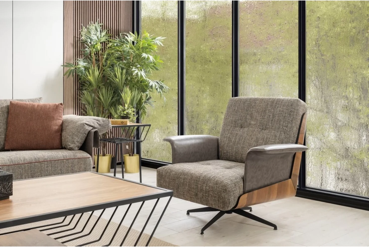 Keystone Berjer (92 cm x 92 cm x 82 cm)