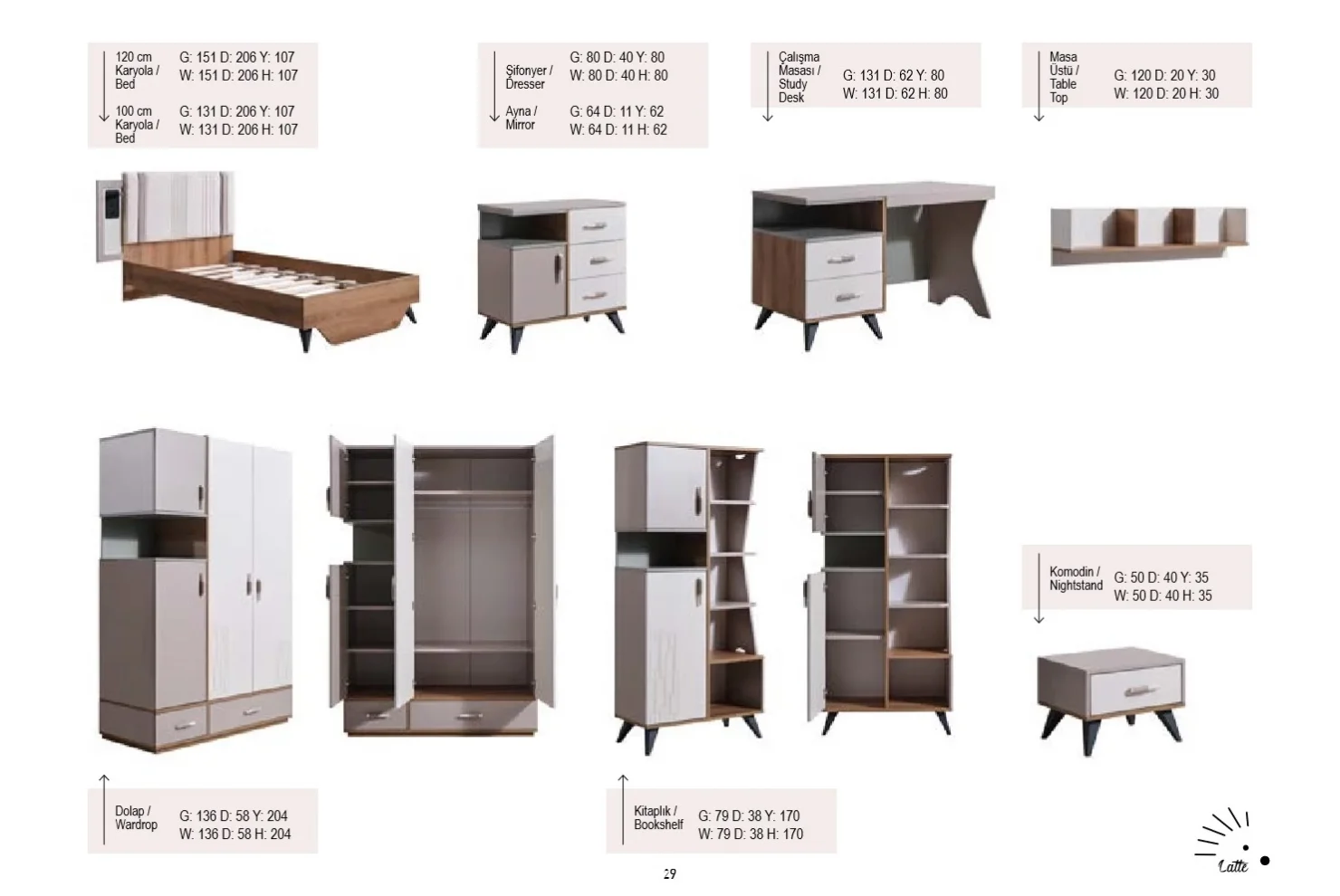 Latte Genç Odası Takımı