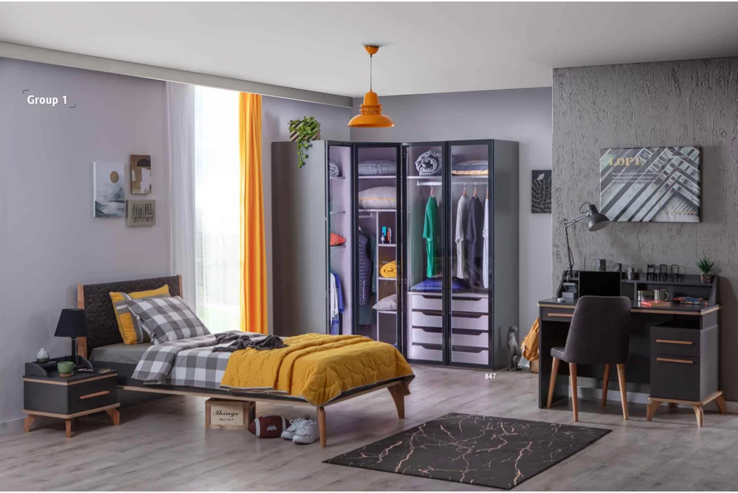 Loft Genç Odası Takımı