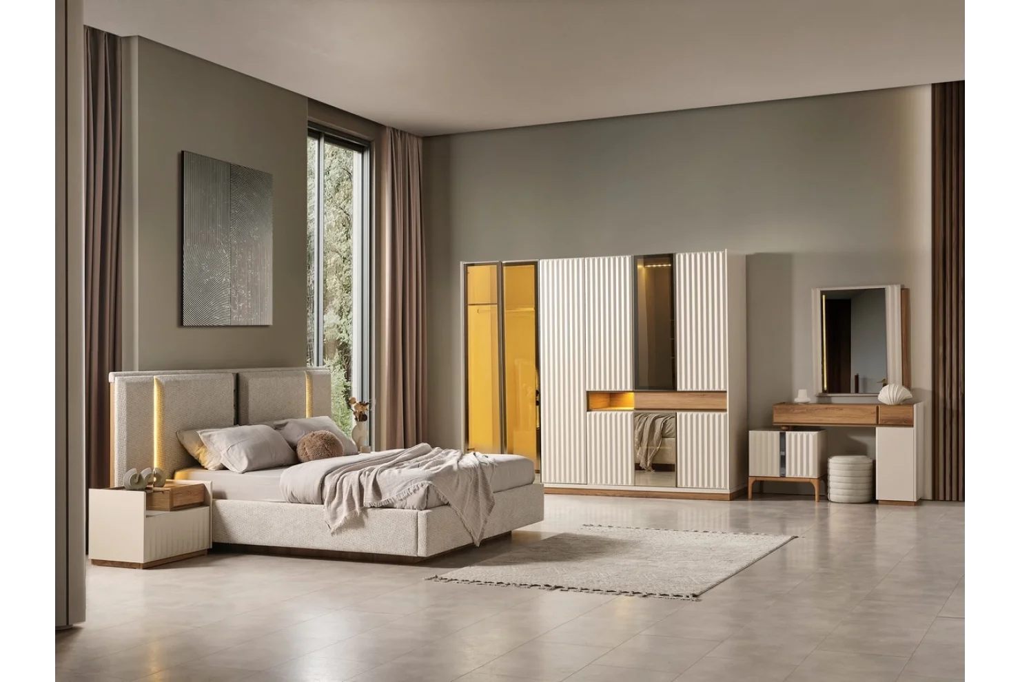 Lorvella Yatak Odası Takımı