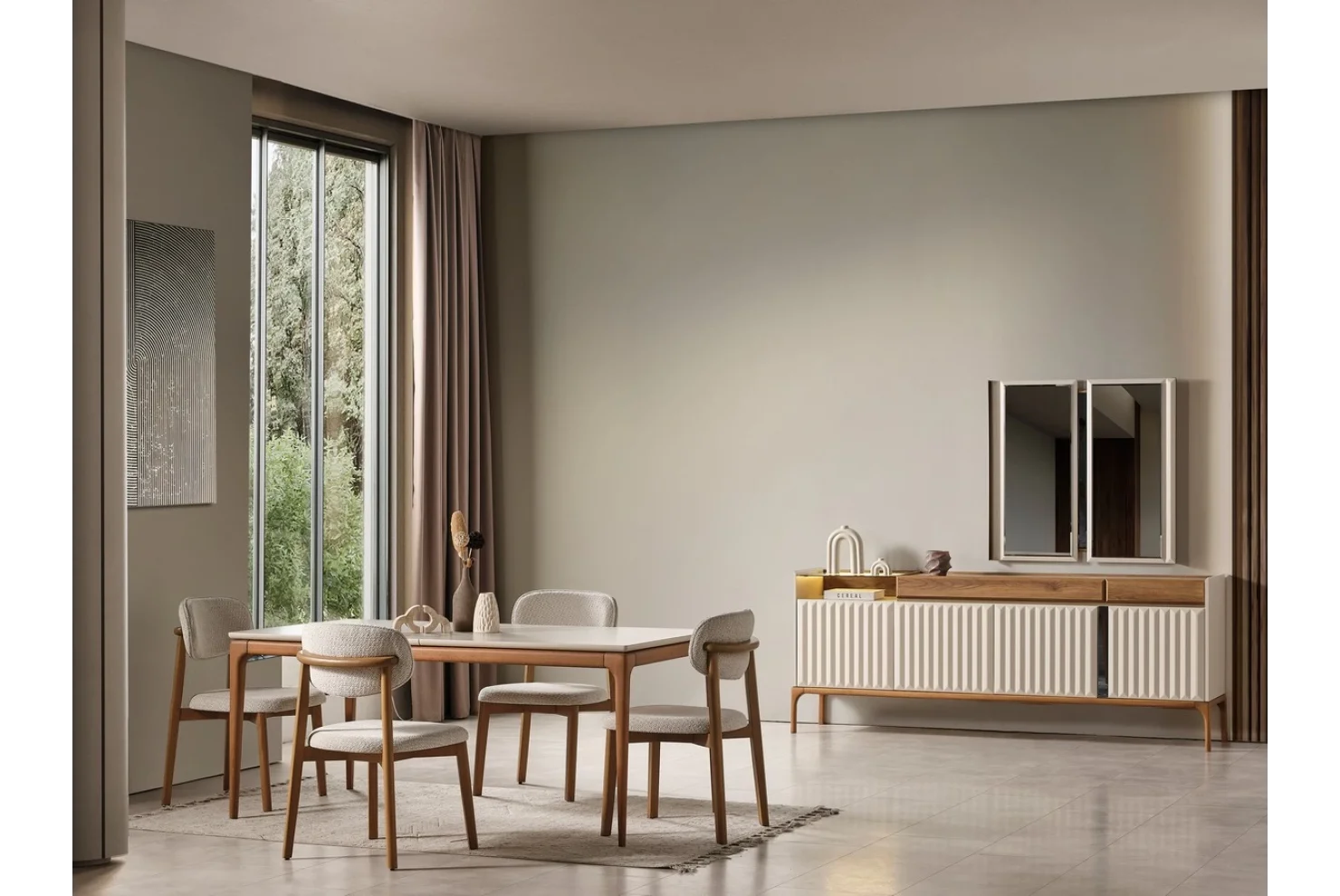 Lorvella Yemek Odası Takımı