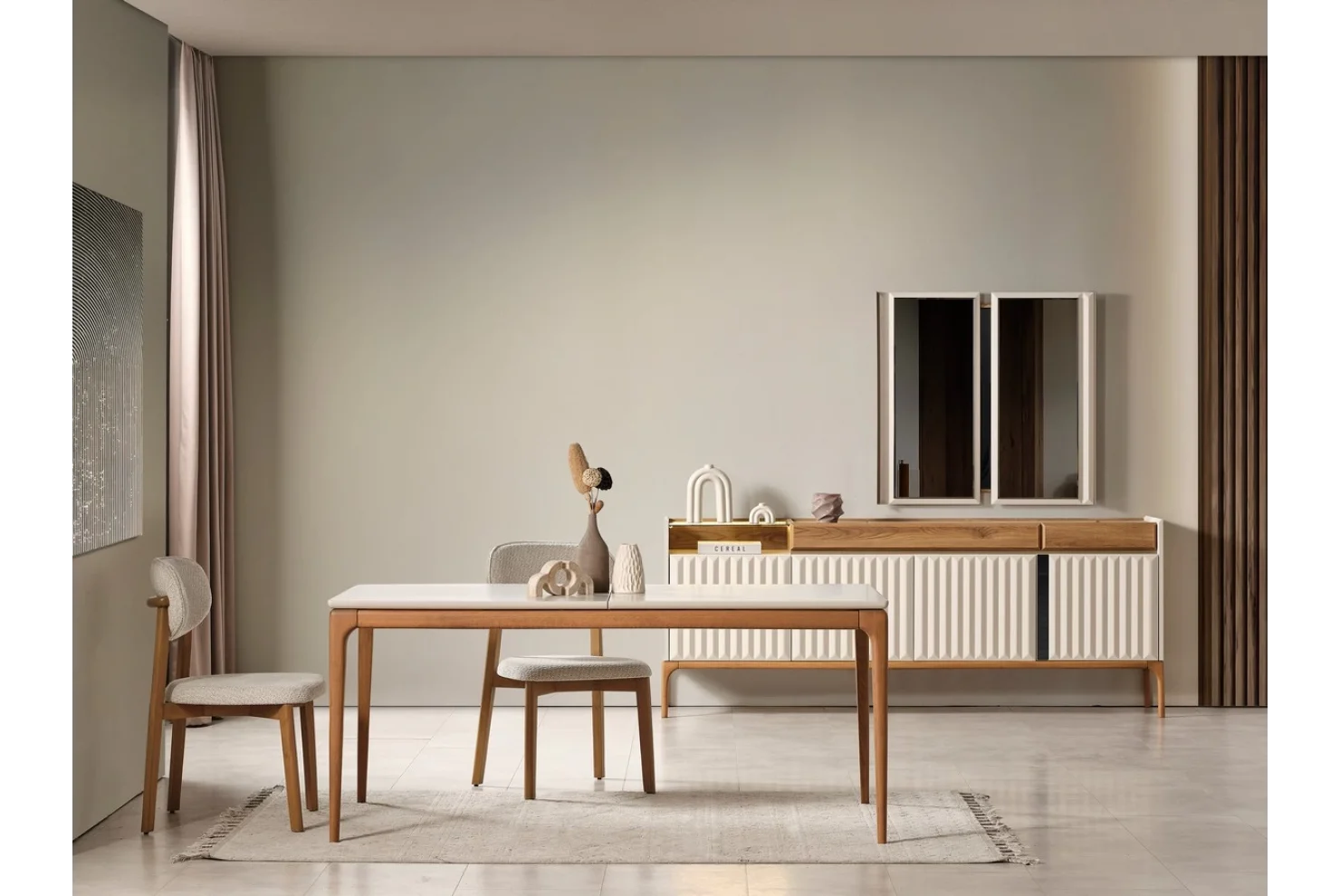 Lorvella Yemek Odası Takımı