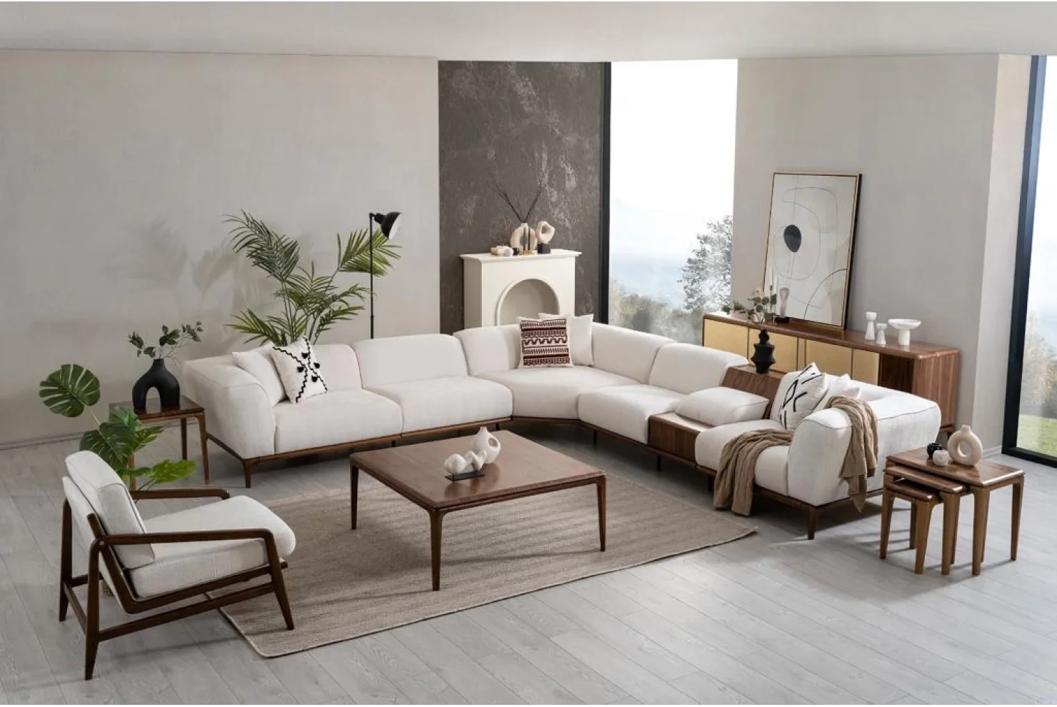 Lotus Köşe Takımı