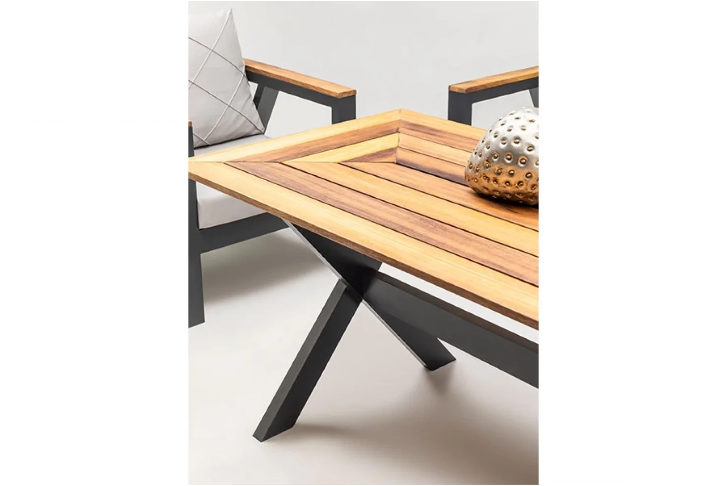 LOTUS OTURMA GRUBU ALÜMİNYUM 3+1+1+Masa