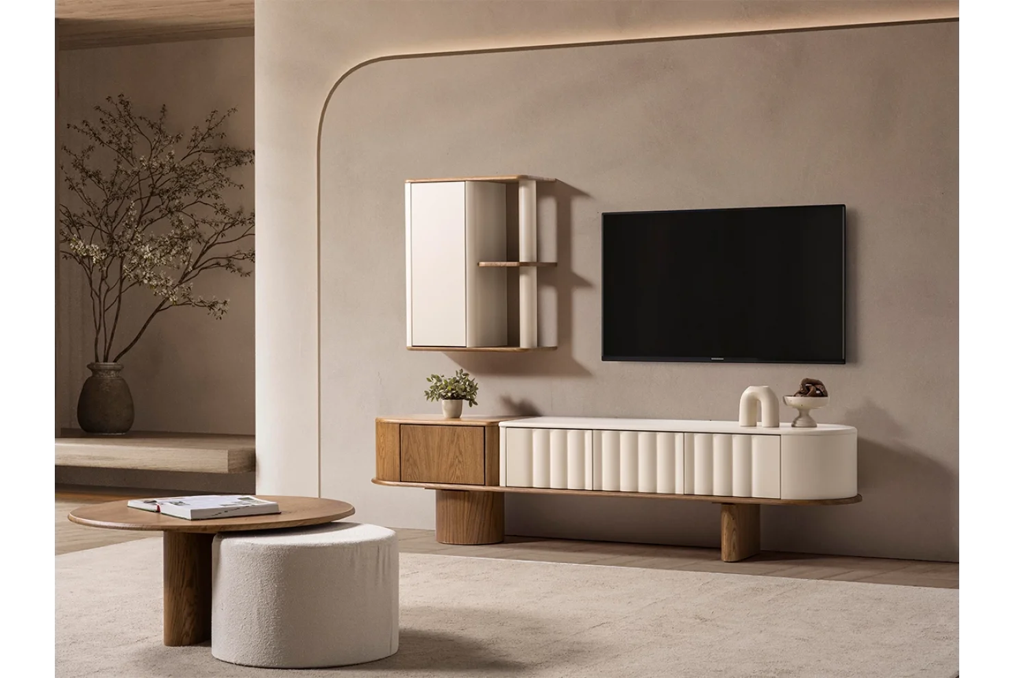 Lova Tv Ünitesi Üst Blok