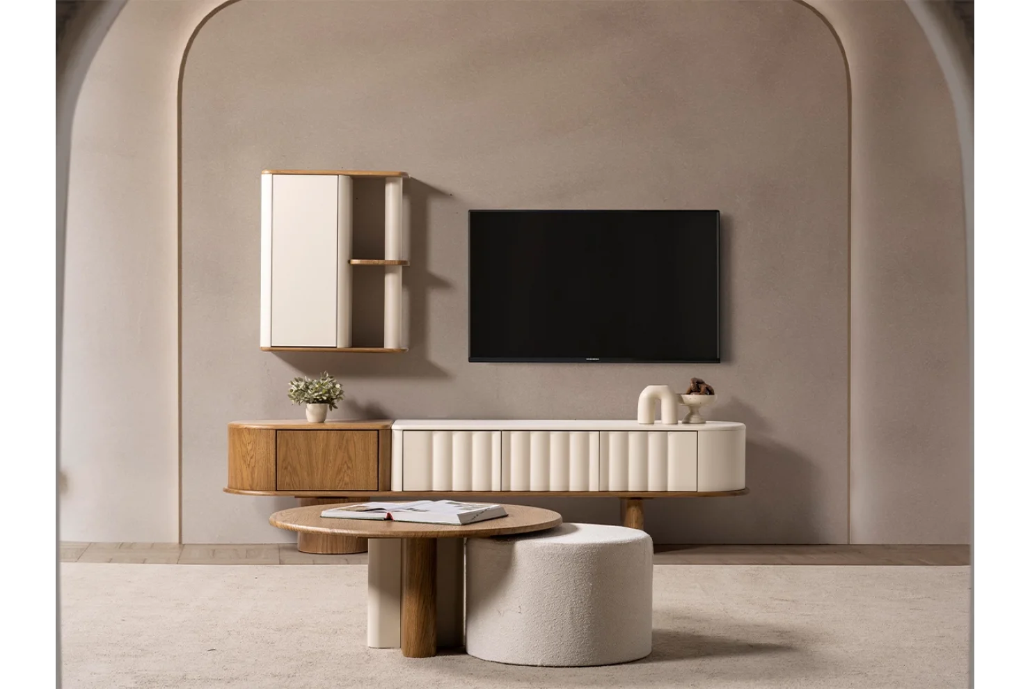 Lova Tv Ünitesi Üst Blok