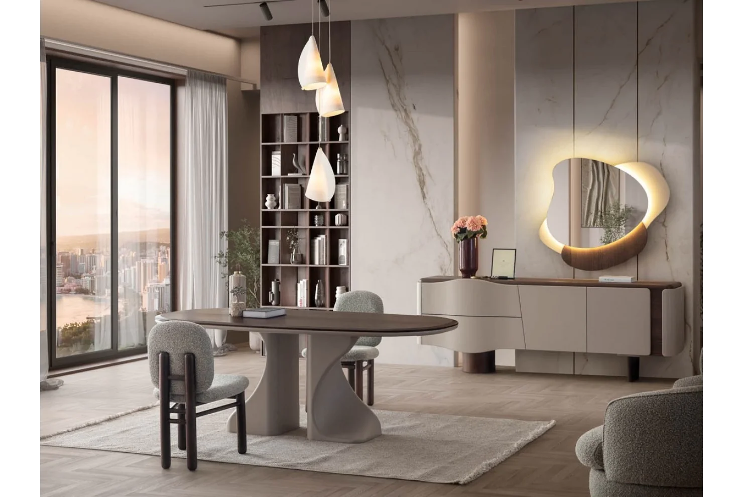 Lunesta Yemek Odası Takımı