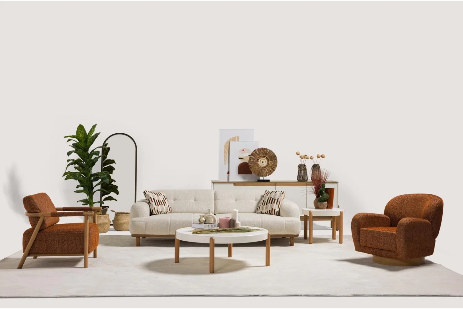 Maris Koltuk Takımı | 3lü Koltuk 2 Adet - Berjer 1 Adet