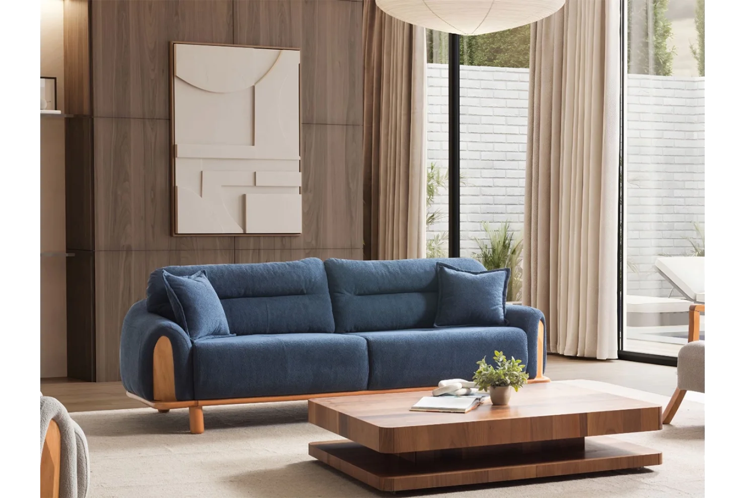 Martos Koltuk Takımı | 3lü Koltuk 2 Adet - Berjer 1 Adet