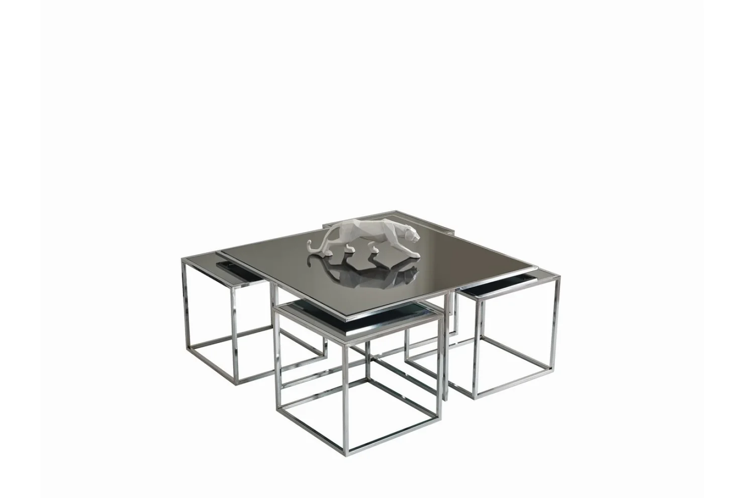 MC-138 Orta Sehpa 5li Silver