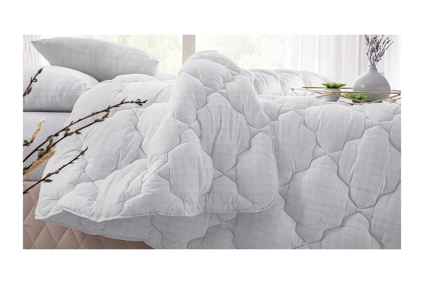 Melly Anti Stress Çift Kişilik Yorgan&Yastık