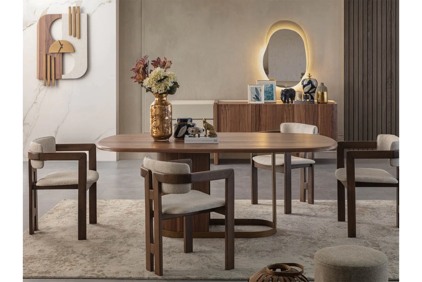 Meridan Yemek Odası Takımı