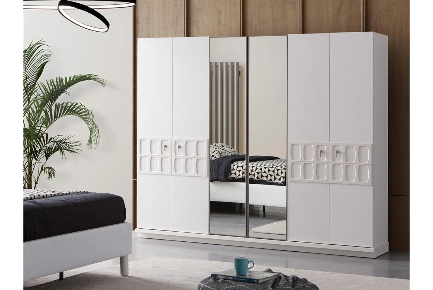 Mila Dolap 6 Kapılı