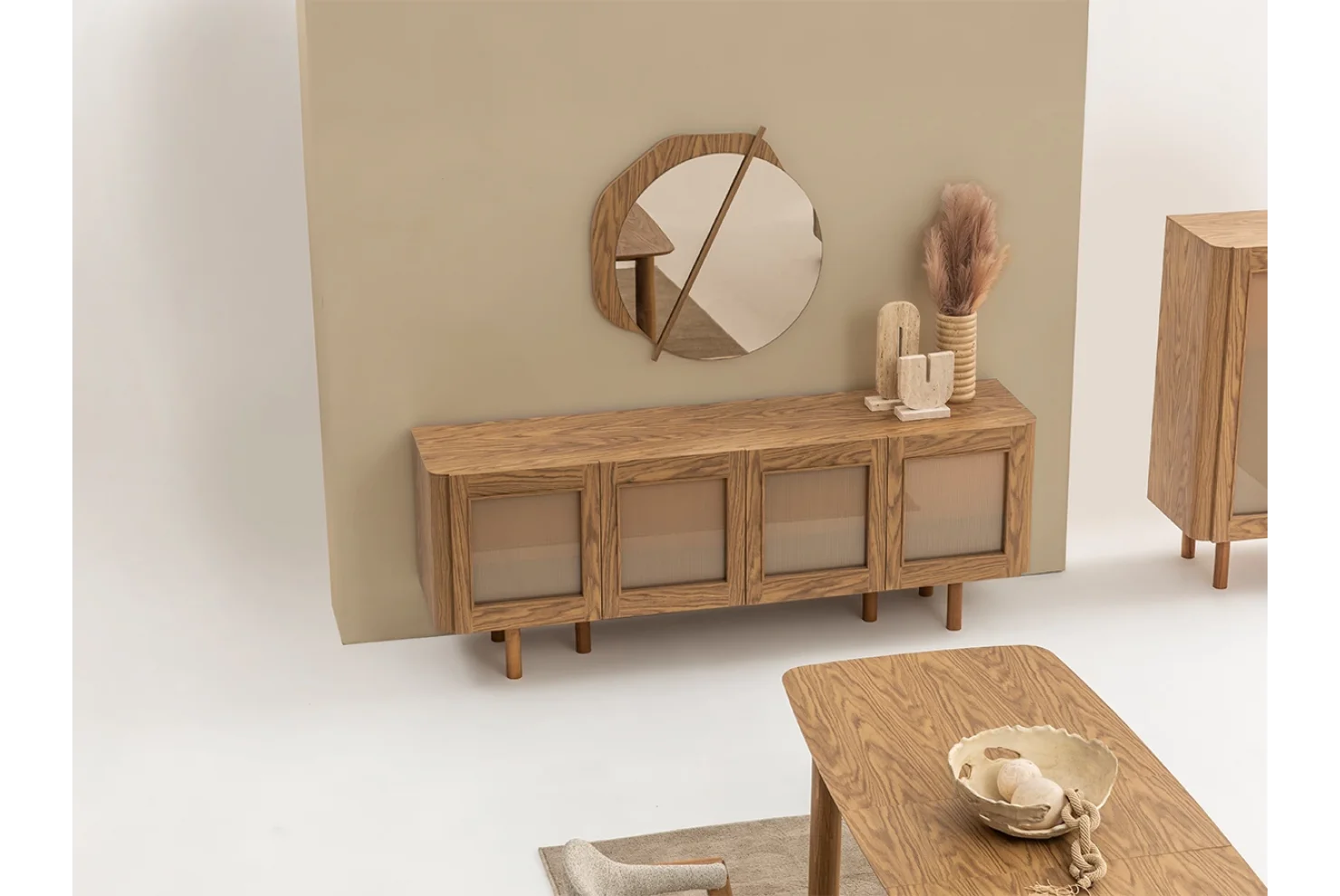 Mocha Yemek Odası Takımı