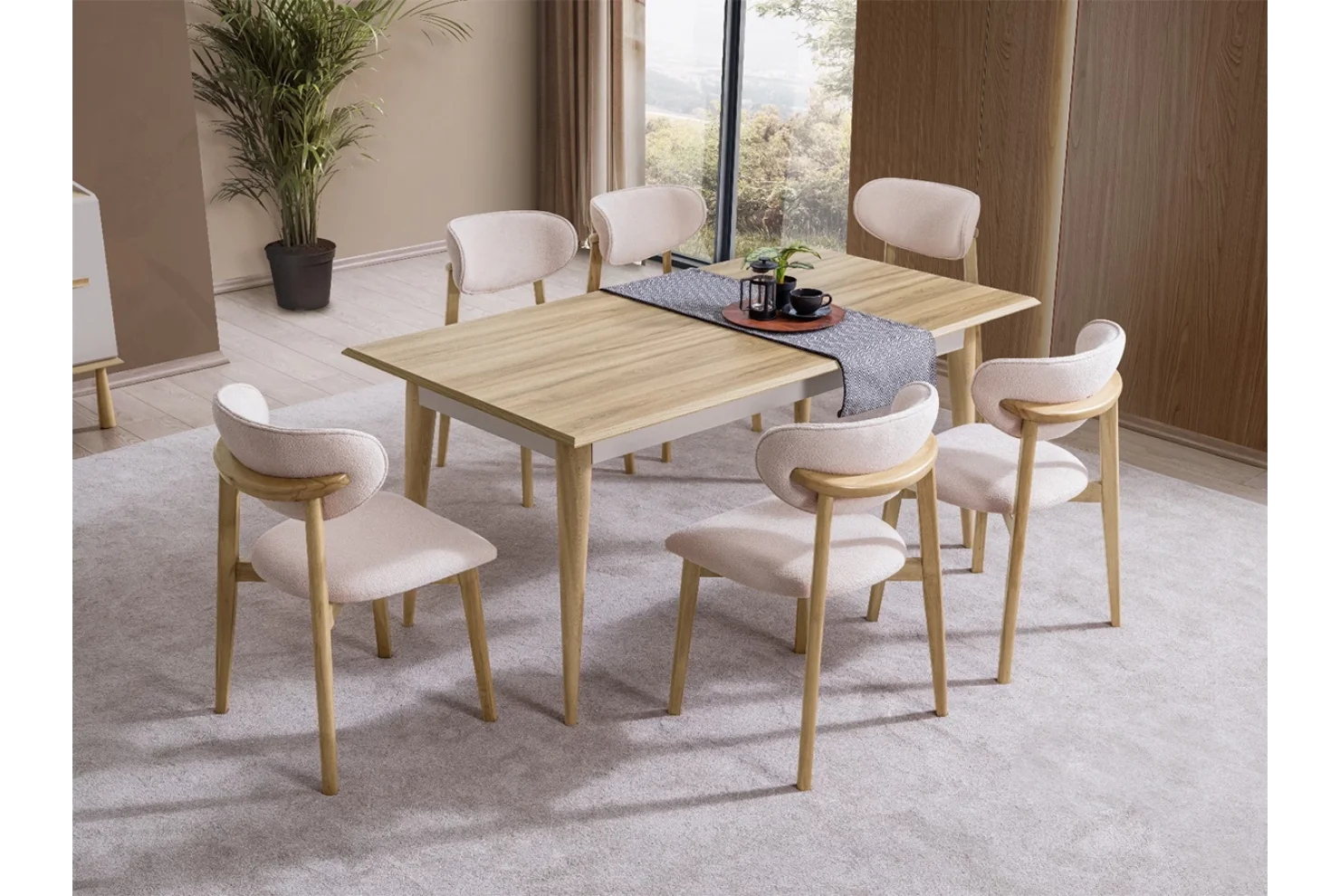 Mons Yemek Odası Takımı