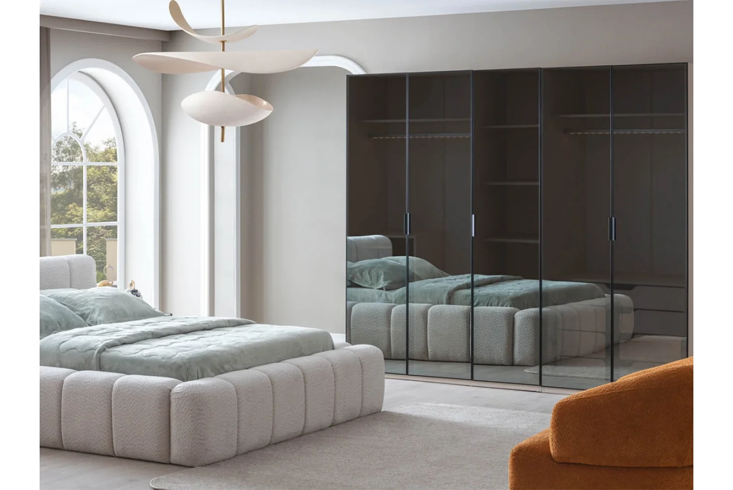 Monzora 5 Kapılı Dolap