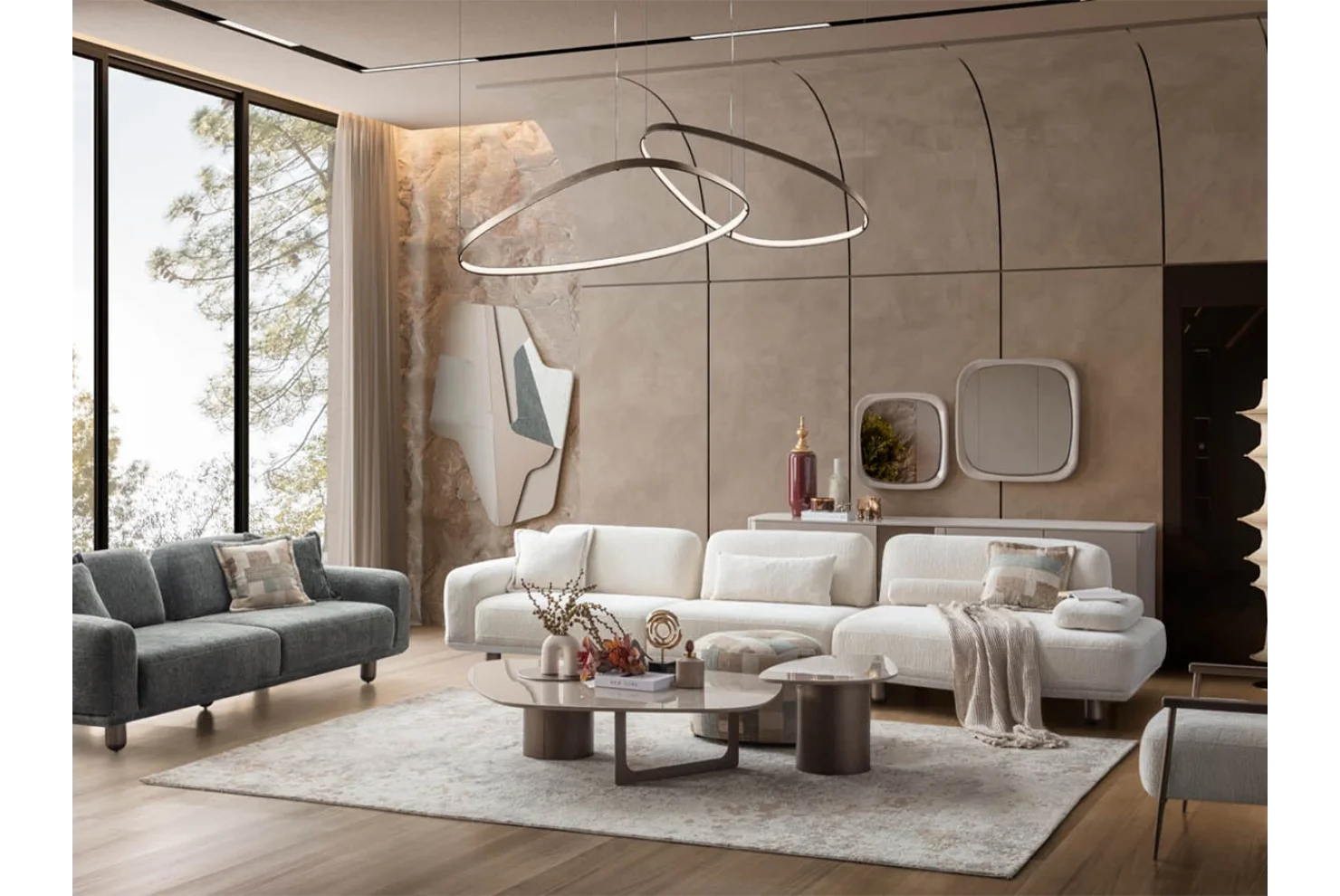 Morenza Beşli Koltuk