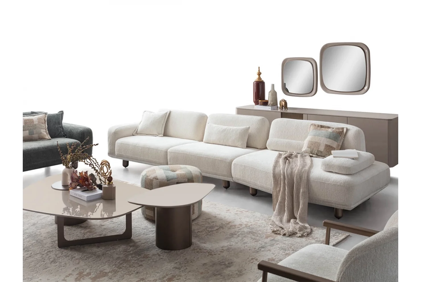 Morenza Beşli Koltuk