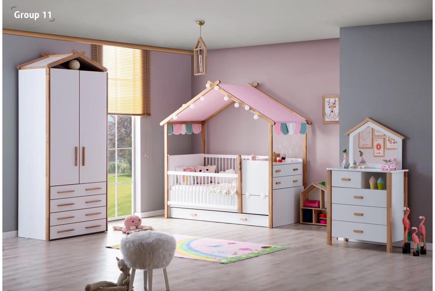 My House Bebek Odası Takımı Pembe
