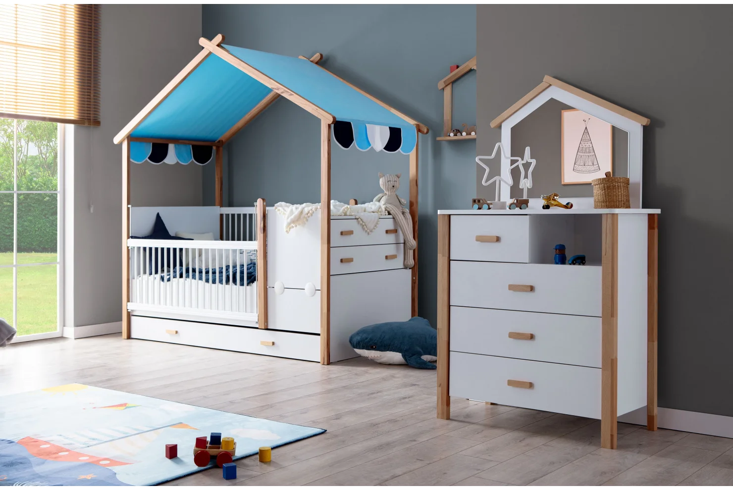 My House Mavi Bebek Odası Takımı