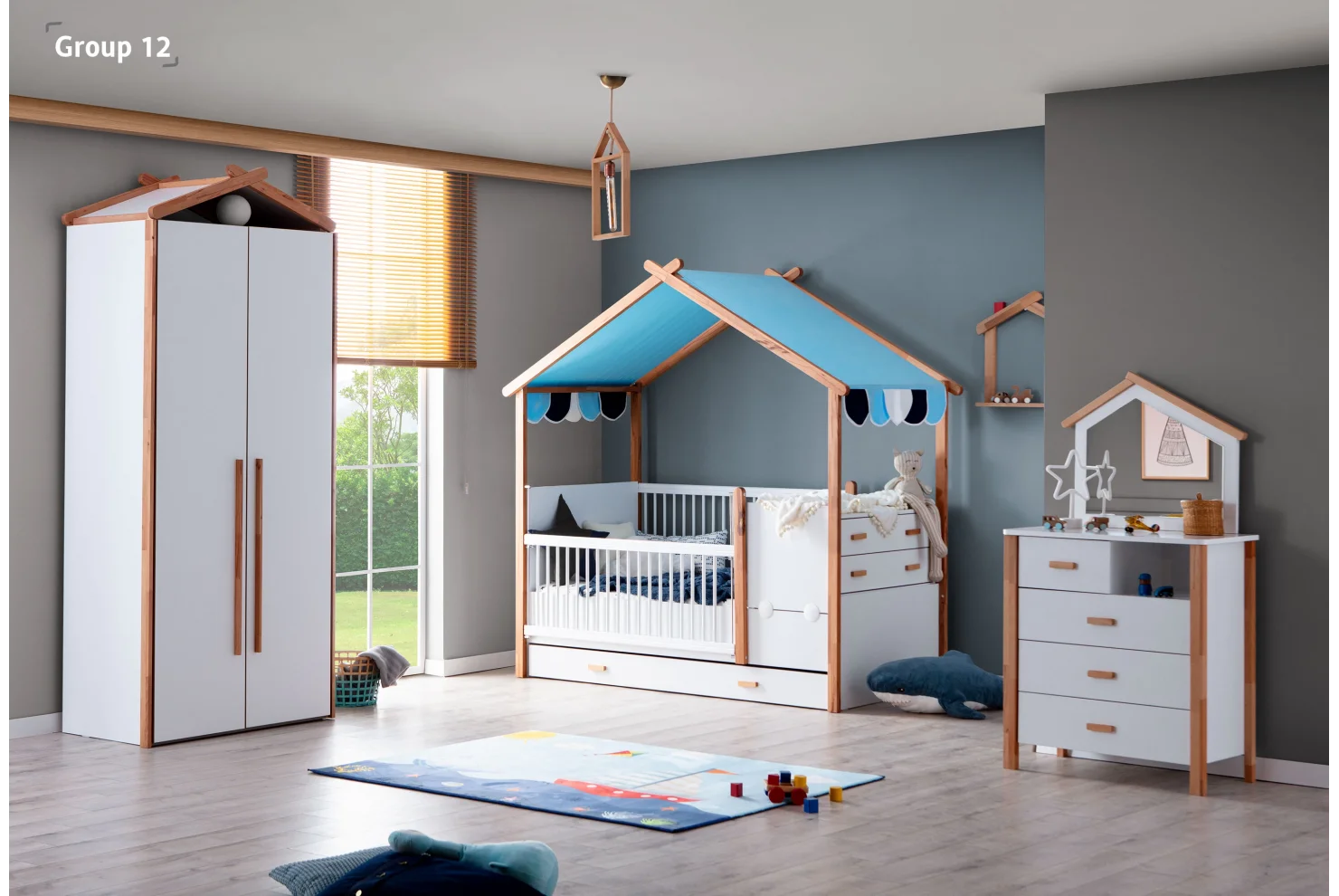 My House Mavi Bebek Odası Takımı